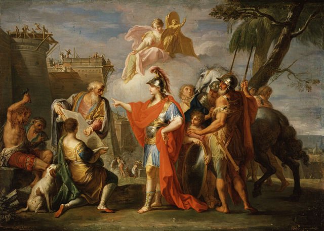 640px Alexander the Great Founding Alexandria